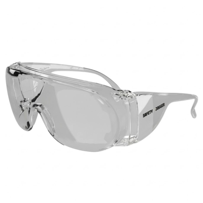 SAFETY JOGGER CLEAR SAFETY OVER GLASSES PROTECTIVE EYEWEAR VIRUNGA COVER